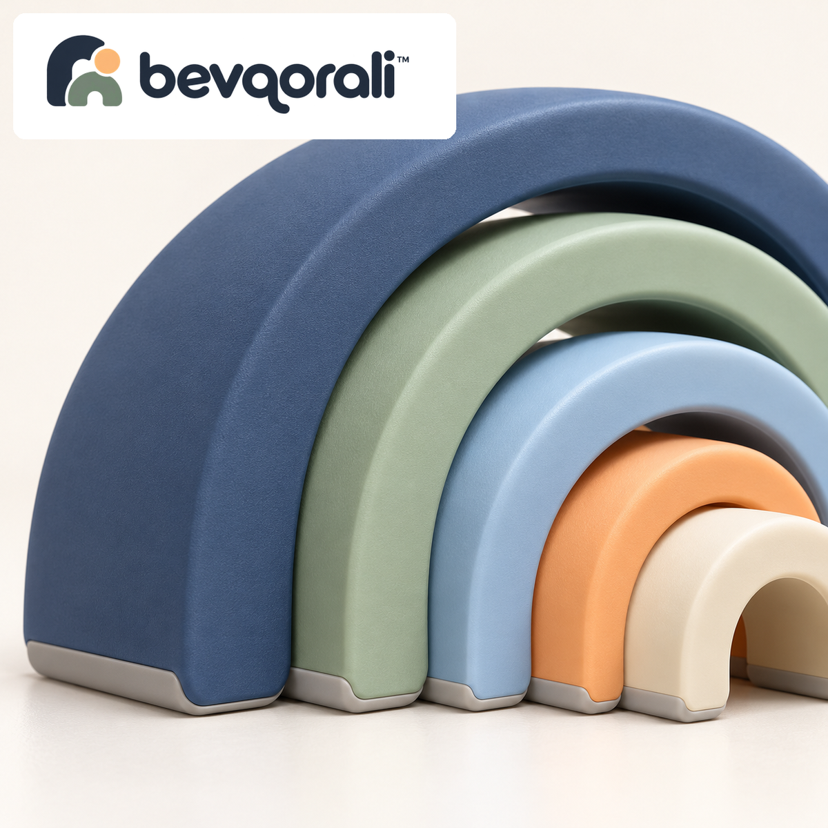 bevqorali™ ArcNest Stacking Bridges — close-up design details