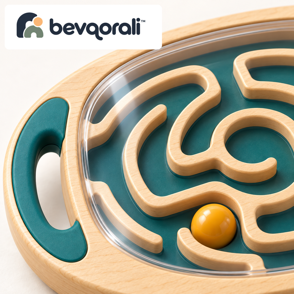 bevqorali™ GlideLoop Captive Maze — close-up design details