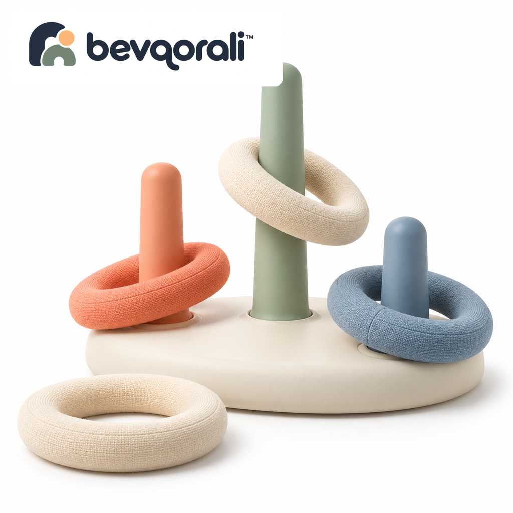 bevqorali™ HaloHop Soft Ring Game — product on a white background