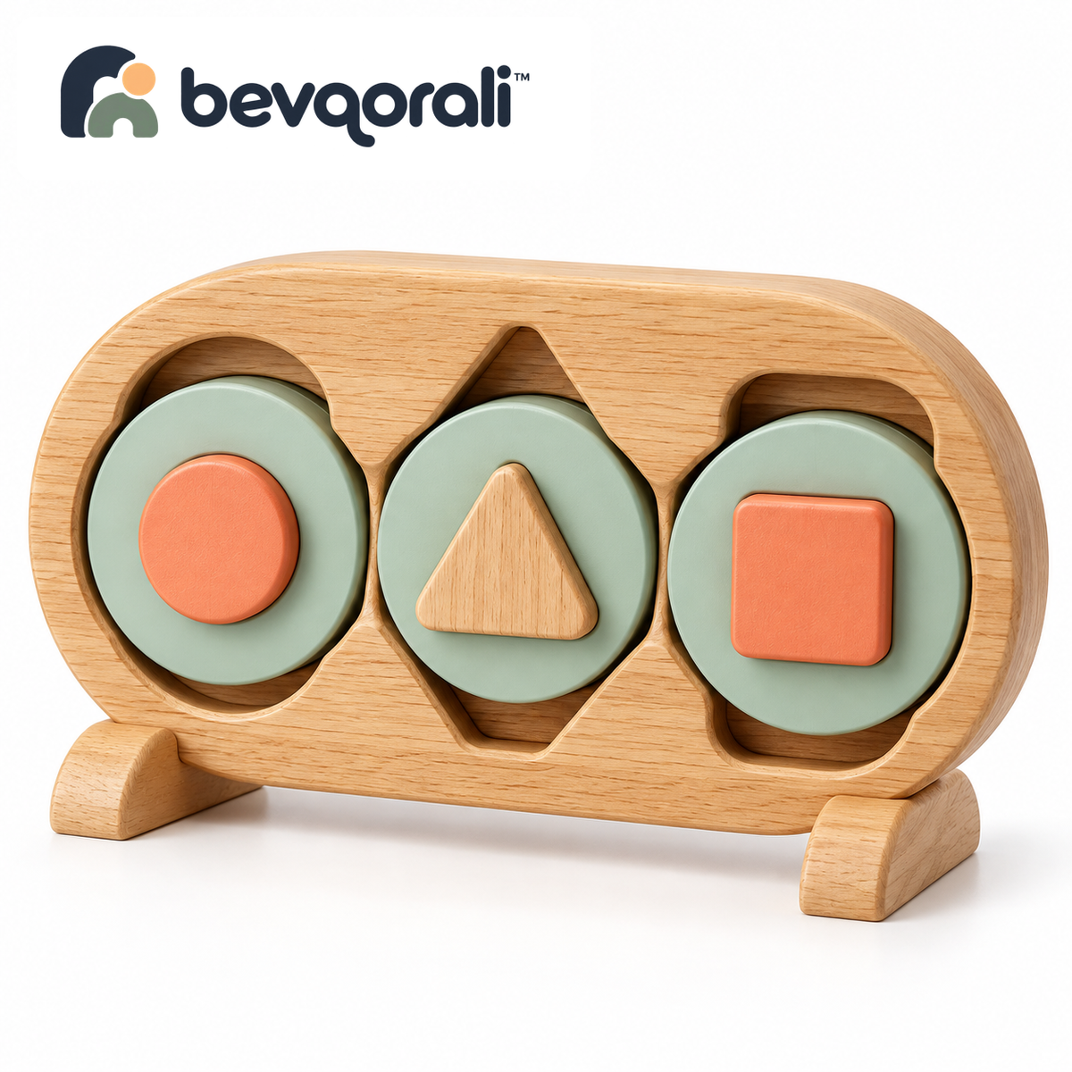 bevqorali™ OrbitForm Shape Wheel — product on a white background