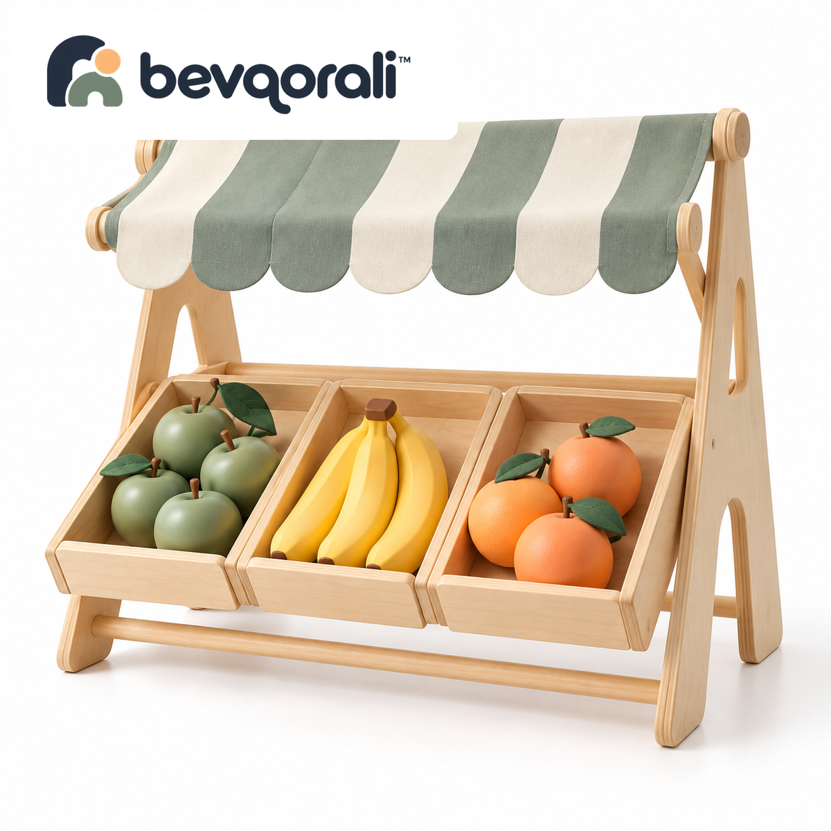 bevqorali™ MarketMorrow Play Stand — product on a white background