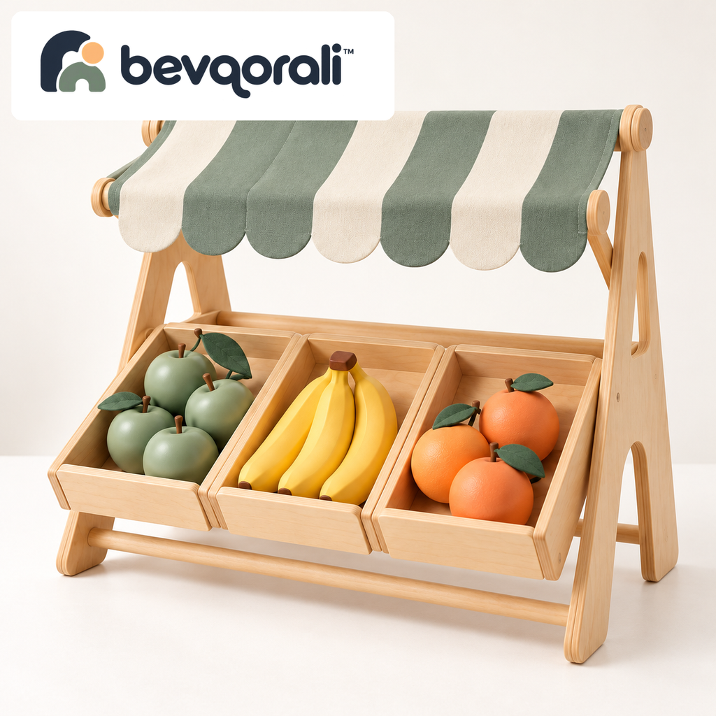 bevqorali™ MarketMorrow Play Stand — product overview